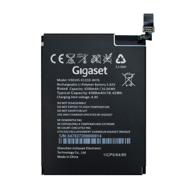 Gigaset GS4 accu Li-Polymer 3,82V, 4200mAh